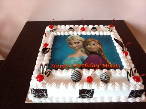 Frozen cake